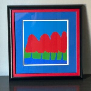 Vintage Daniel Gelakoska West Park (1995)  Framed and Matted Print 75/200